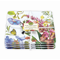 MDW Melamine Serveware Canape Plate Set - Summer Days - Set of 4 Click to Change Image
