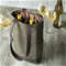 2 BOTTLE INSULATED WINE COOLER BAG, (KHAKI GREEN WITH BEIGE ACCENTS)Click to Change Image