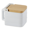 Stoneware Salt Box - WhiteClick to Change Image