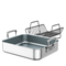 Zwilling Polished Stainless Steel Non-Stick Roaster with RackClick to Change Image