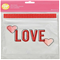 Wilton Clear “LOVE" and Hearts Valentine's Day Resealable Treat Bags - 20-CountClick to Change Image