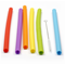 RSVP 10" Silicone Smoothie Straws - Pack of 6 with Cleaning BrushClick to Change Image