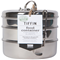 Now Designs Tiffin Food Storage Container - Simply Steel Click to Change Image