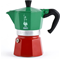 Bialetti Moka Stove Top Espresso Maker 6 Cup - Tri-Color (Italian Flag) Click to Change Image