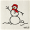 Swedish Treasures Wet-It Swedish Dishcloths - Red Snowman Click to Change Image