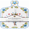 Le Cadeaux Madrid White Cheeseboard & Laguiole Cheese Knife Gift Set Click to Change Image