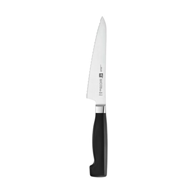 Zwilling Four Star 5.5" Serrated Paring / Utility Knife 