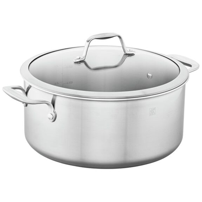 ZWILLING Spirit 3-ply Stainless Steel 8-qt Dutch Oven / Stock Pot 