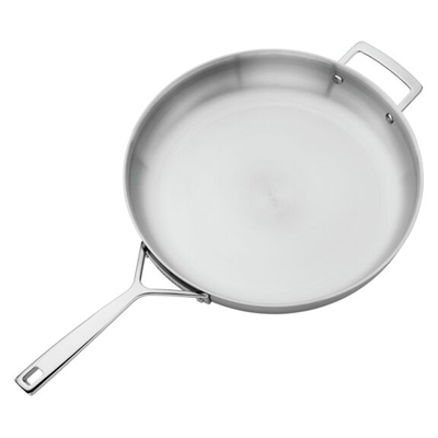ZWILLING Aurora 5-Ply Stainless Steel 12.5" Fry Pan 