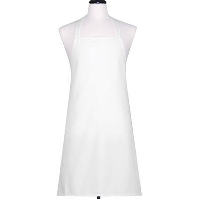 HIC Classic White Kitchen Apron - Adult