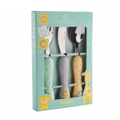 Viners Toddler 3-Piece Cutlery Set 