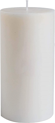 TAG chapel White 6" Pillar Candle