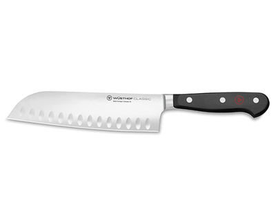 Wusthof Classic 7" Santoku Hollow Edge Knife