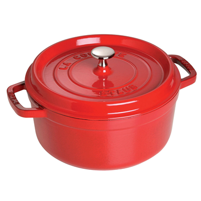 Staub Mini 0.25qt Cocotte - Cherry Red