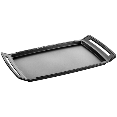 Staub Cast Iron Plancha / Griddle - Black