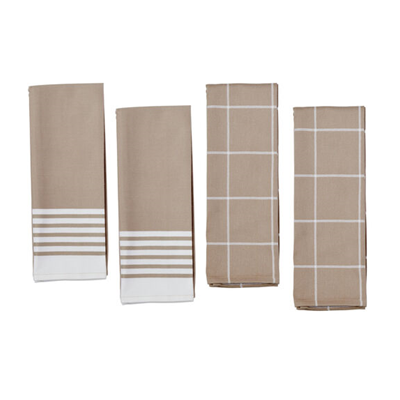 Zwilling Kitchen Towel Set - Taupe