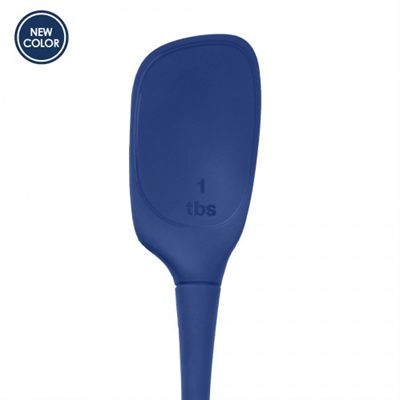 Tovolo Flex-Core All Silicone Deep Spoon - Indigo