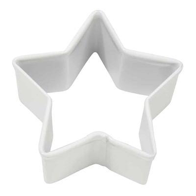 Mini Star Cookie Cutter - White 