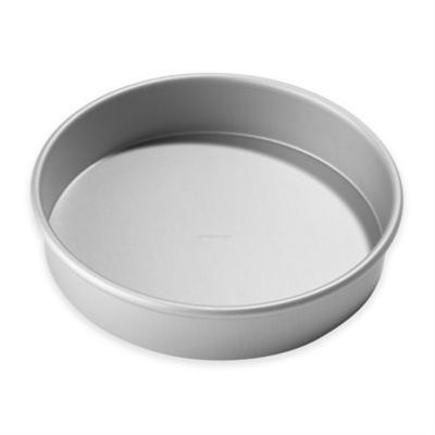 Fat Daddio's Anodized Aluminum Round Cake Pans, 9 x 2 Inch 
