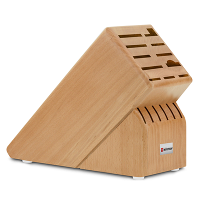 Wusthof 17 Slot Knife Block - Beechwood