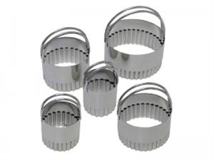 Fluted Biscuit Cutter Set