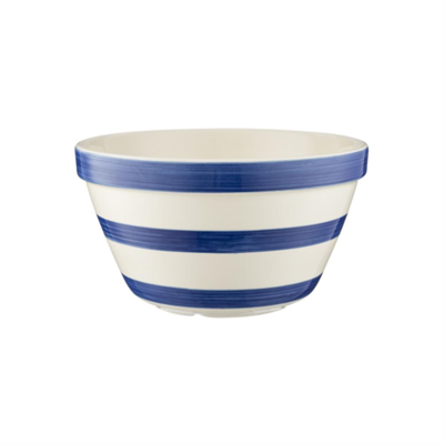 Mason Cash S18 Navy Blue Stripe All Purpose Bowl (8.5" / 22cm) 