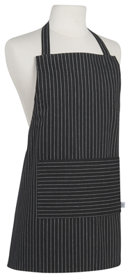 Now Designs Junior Black Pinstripe Apron