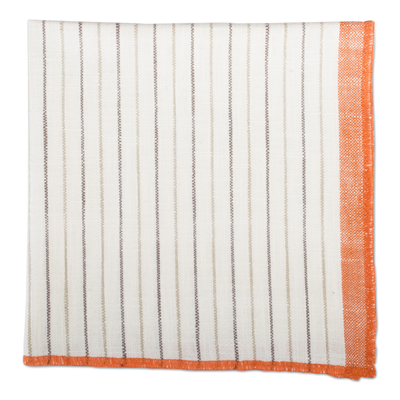 TAG Sienna Stripe Fall Multi Harvest Napkin