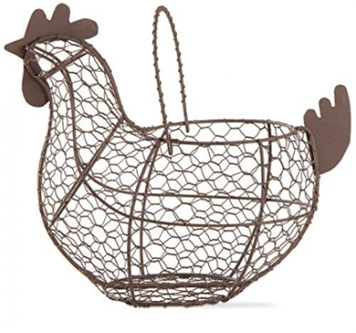 Farmhouse Chicken Wire Basket