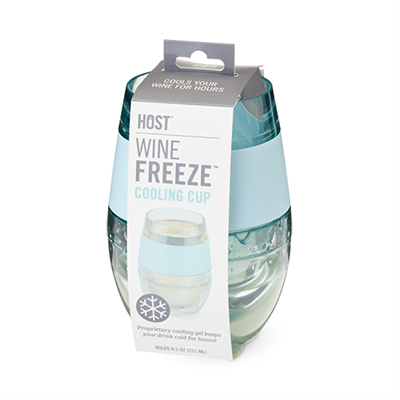 Wine FREEZE™ Cooling Cup - Translucent Ice 