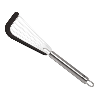 Soft Edge Slotted Fish Turner - Graphite