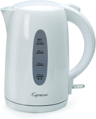 Capresso 57 fl oz Electric Water Kettle - White