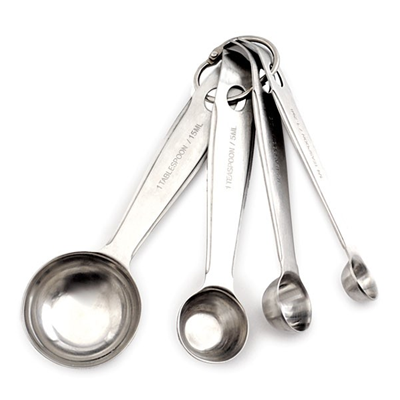 Norpro 4-Piece Stainless Steel Measuring Spoons
