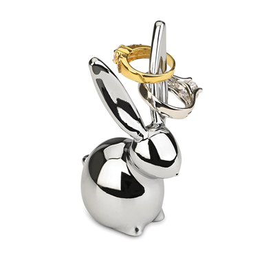 Umbra Anigram Ring Holder Chrome - Bunny 