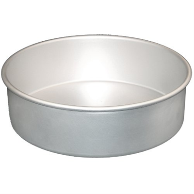 Fat Daddio's Anodized Aluminum Round Cake Pan, 3 Inches by 3 Inches   
