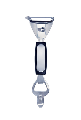 The World's Greatest 4-in-1 Bottle Opener, Can Opener and Cocktail Garnishing Bartender's Bar Tool 