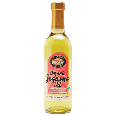 Napa Valley Naturals Organic Cold Pressed Sesame Oil