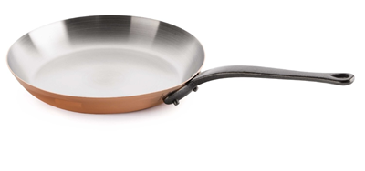 Mauviel M'150C 10.2-inch / 26cm Round Frying Pan