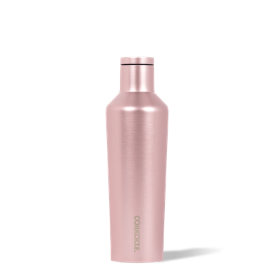 Corkcicle 16oz Canteen Bottle - Rose Metalic 