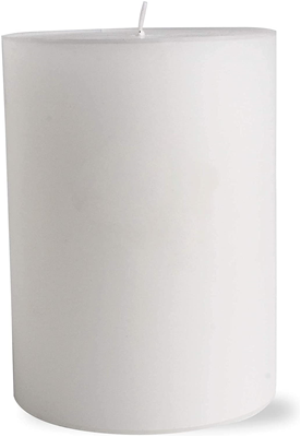 TAG chapel White 4" Pillar Candle