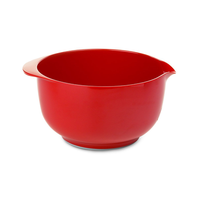 Gourmac 2.5 Quart Melamine Mixing Bowl - Red 