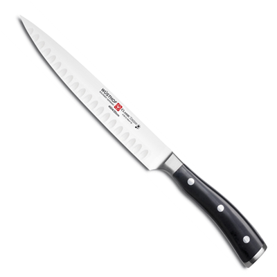 Wusthof Classic IKON 8" Carving Knife, Hollow Edge