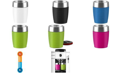 INSULATED TRAVEL CUP BLACK