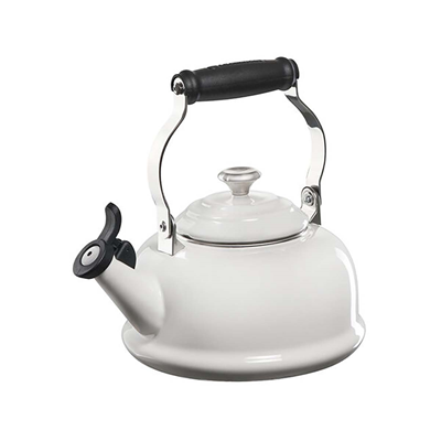  Le Creuset Whistling Kettle - White