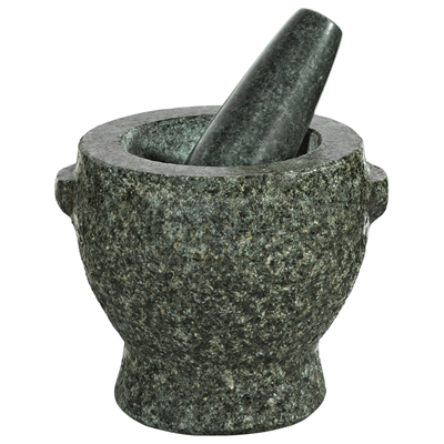 Cilio "Pluto" Granite Morter & Pestle  