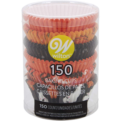 Wilton Happy Halloween Paper Halloween Cupcake Liners - 150 count