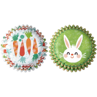 Wilton Bunny and Carrot Mini Cupcake Liners