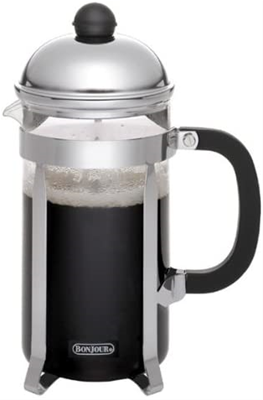 BonJour Monet 8 Cup French Press with Glass Carafe