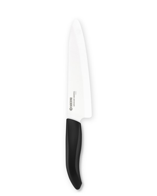Kyocera 7" Professional Ceramic Chefs Knife - White 
