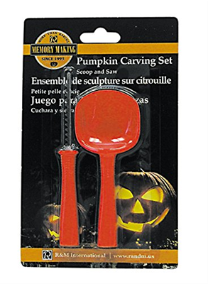 R&M Halloween 2-Piece Pumpkin Carving Set   